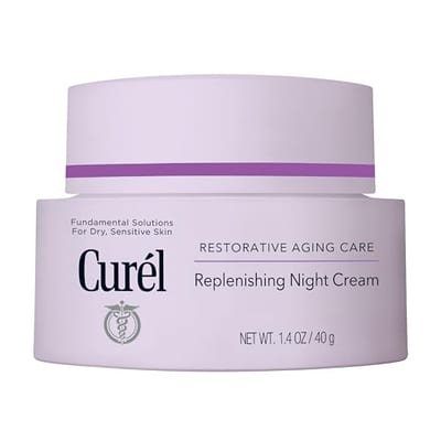 Curel Curel Curél Replenishing Night Cream For Dry, Sensitive Skin, 40ml
