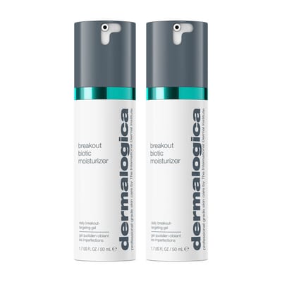 Dermalogica Dermalogica Breakout Biotic Moisturiser (2 x 50ml) Duo