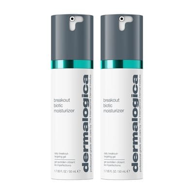 Dermalogica Dermalogica Breakout Biotic Moisturiser (2 x 50ml) Duo