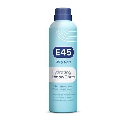 E45 E45 Daily Hydrating Lotion Spray Moisturiser To Repair And Moisturise Dry Sensitive Skin -200 ml, 200ml