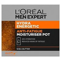 L'Oreal Men Expert L'Oreal Men Expert Hydra Energetic Intensive 24Hr Hydration Daily Moisturiser 50ml