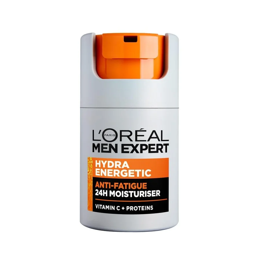 L’Oréal Paris men expert L’Oréal Paris men expert L'Oréal Men Expert Hydra Energetic Anti-Fatigue Moisturiser: 24hr Hydration for Men's Skin. Combats Dryness and Dark Circles. Fast-absorbing