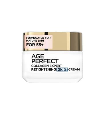 Loreal L'Oreal Paris Age Perfect Collagen Expert Retightening Night Cream, With Peptides, 50ml