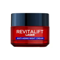 Loreal L'Oreal Paris Laser Renew Triple Action Night Cream, Pro-Retinol, Hyaluronic Acid, Vitamin C, 50ml
