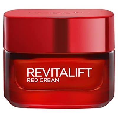 Loreal L'Oreal Paris Revitalift Energising Red Healthy Glow Day Cream Pro-Retinol & Ginseng Enriched With Pigment 50ml