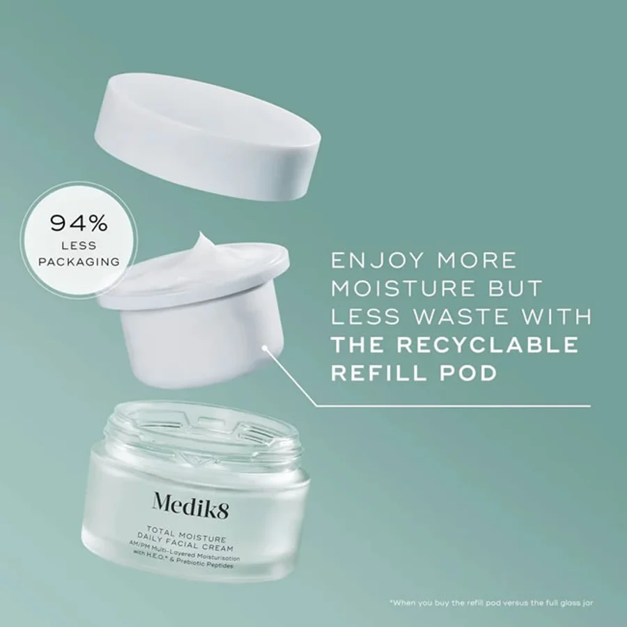Medik8 Medik8 Total Moisture Daily Facial Cream Refill (50ml)