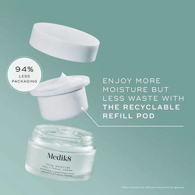 Medik8 Medik8 Total Moisture Daily Facial Cream Refill (50ml)