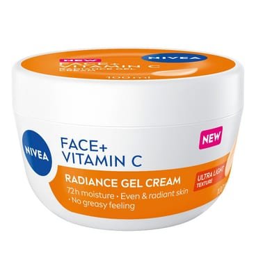 Nivea Nivea Face+ Vitamin C Radiance Gel Cream Moisturiser 100ml