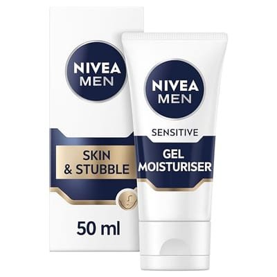 Nivea Nivea Men Sensitive Skin & Stubble Gel Moisturiser 50ml
