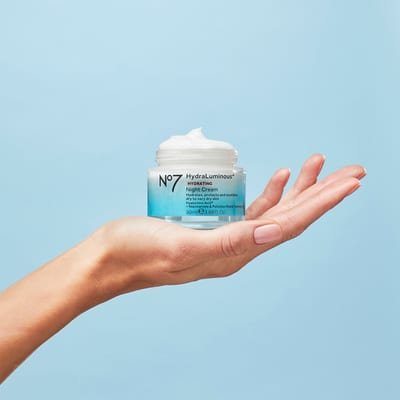 NO7 No7 Hydraluminous+ Night Cream 50ml