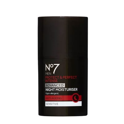NO7 No7 Men Protect & Perfect Intense ADVANCED Night Moisturiser 50ml