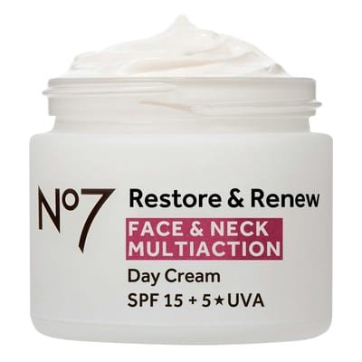 NO7 No7 Restore & Renew Face & Neck MULTI ACTION Day Cream 50ml