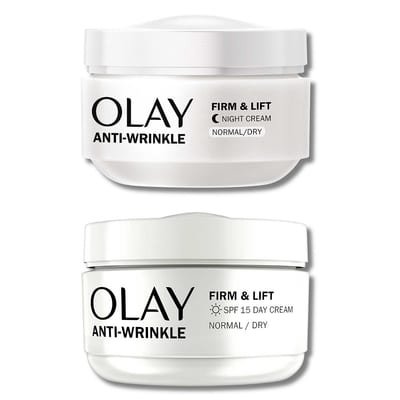Olay Olay Anti-Wrinkle Firm & Lift Day Night Cream Bundle