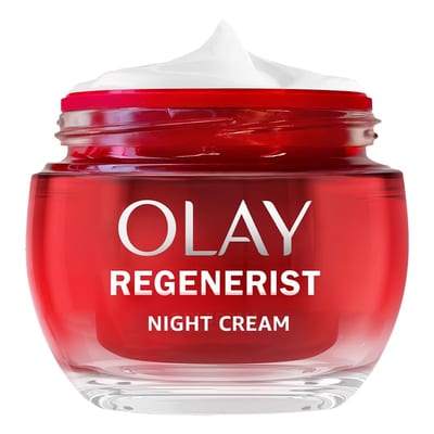 Olay Olay Regenerist Night Cream - Anti-Wrinkle Face Cream and Skincare Face Moisturiser with Niacinamide and Peptides