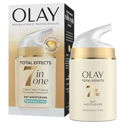 Olay Olay Total Effects Anti-Ageing 7In1 Fragrance Free Moisturiser 50ml