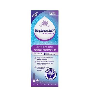 Replens Replens Md Vaginal Moisturiser - 6 Pack