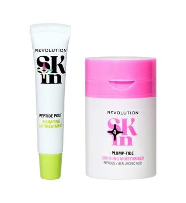 Revolution Revolution Skin Peptide Moisturiser & Lip Treatment Bundle