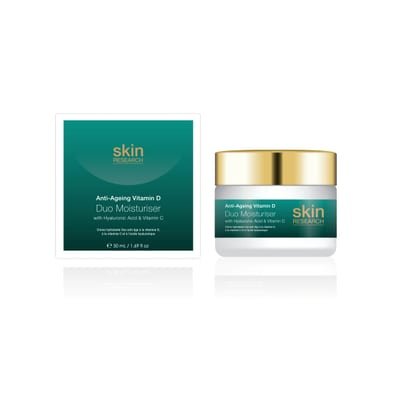 Skin Research Skin Research Anti-Ageing Vitamin D With Hyaluronic Acid Vitamin C Duo Moisturiser 50ml