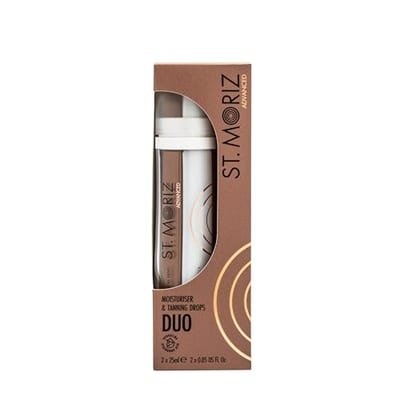 St Moriz St Moriz Advanced Moisturiser And Tanning Drops Duo 50ml