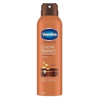Vaseline Vaseline Intensive Care Cocoa Radiant Spray Moisturiser 190 ml, 190ml