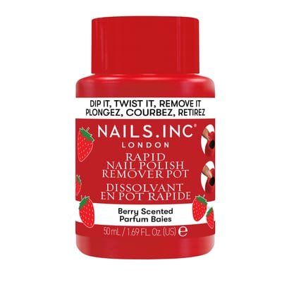 Nails.INC (US) Berry Scented Rapid Nail Polish Remover Pot
