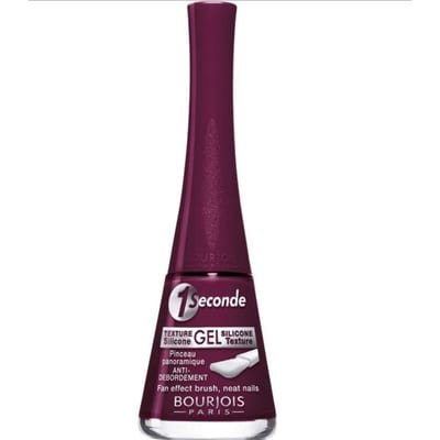 Bourjois Bourjois 1 Seconde Gel Silicone Texture Nail Polish - 12 Rouge Obscur