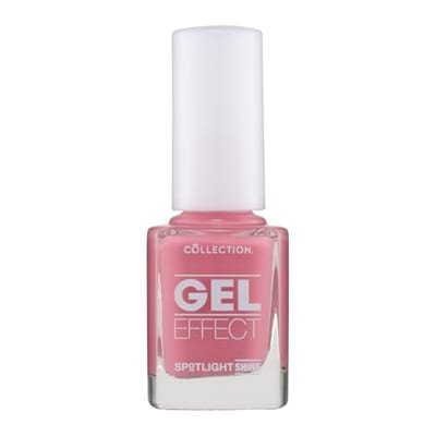 Collection Collection Spotlight Shine Gel Effect Nail Polish Shade 25 Frosted Rose 10ml