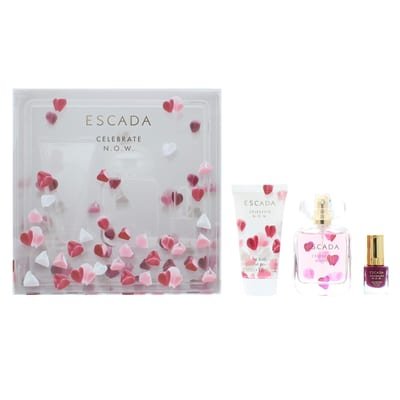 Escada Escada Celebrate N.O.W. Gift Set 50ml EDP + 50ml Body Milk + 4.5ml Nail Polish