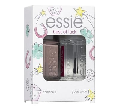 Essie Essie Best Of Luck Nail Polish Duo - Chinchilly