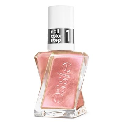 Essie Essie Gel By Gel-Like Nail Polish, Up To 15 Days Of Wear, No Uv Light, Frost Yourself Metallic Blush Pink 13.5ml