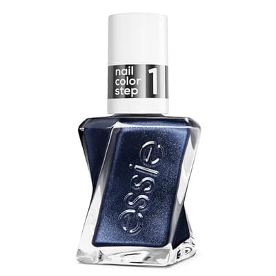 Essie Essie Gel By Gel-Like Nail Polish, Up To 15 Days Of Wear, No Uv Light, Ice Navy, Metallic Blue 13.5ml