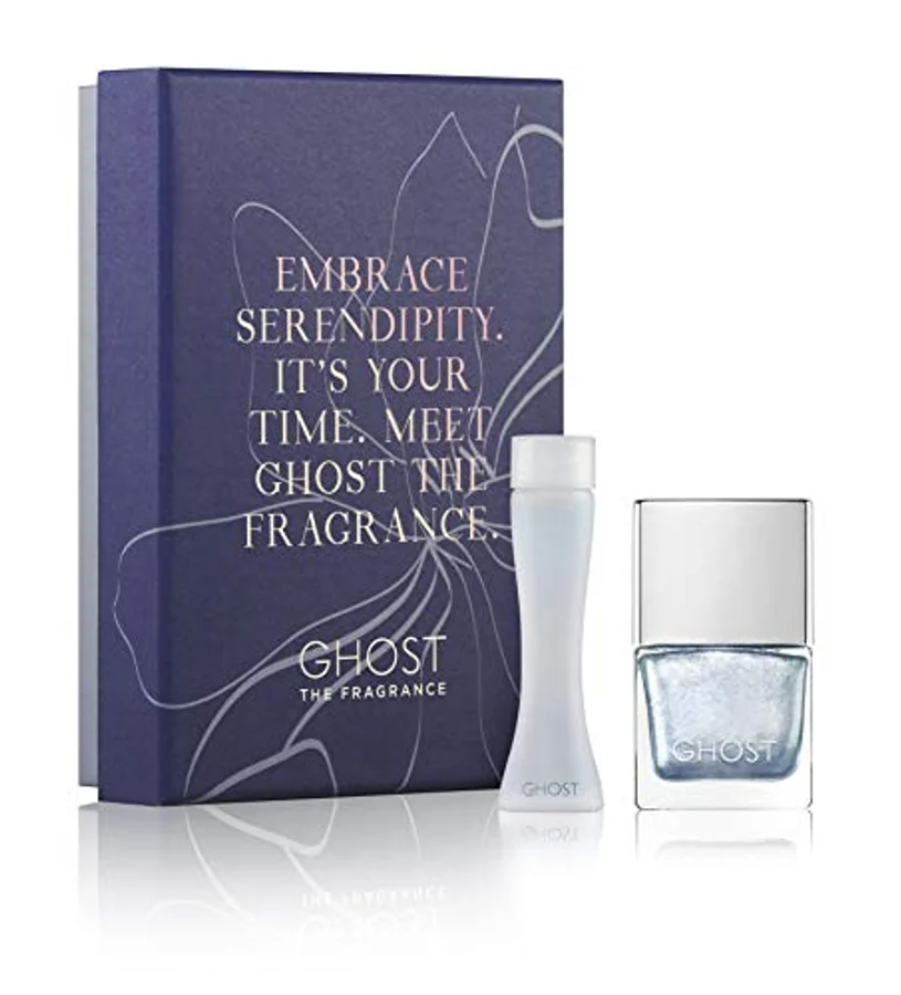Ghost Ghost Original Gift Set 5ml EDT + 10ml Ghost Metallic Blue Nail Polish