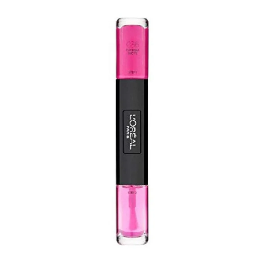 L'Oreal L'Oreal Paris Infaillible Gel Effect Nail Polish Duo  - 036 Fuchsia Riots