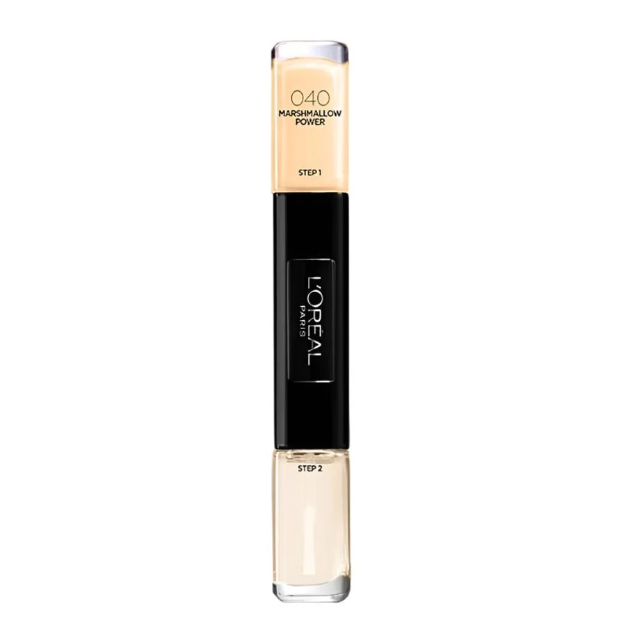 L'Oreal L'Oreal Paris Infallible Gel Effect Nail Polish Duo 40 Marshmallow Power