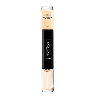 L'Oreal L'Oreal Paris Infallible Gel Effect Nail Polish Duo 40 Marshmallow Power