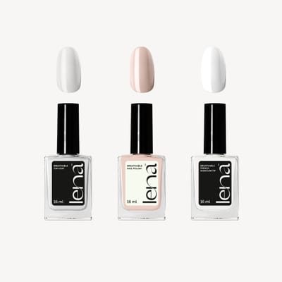 LENA NAIL POLISH DIRECT LENA Breathable & Water-Permeable Halal Nail Polish