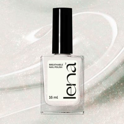LENA LENA Breathable & Water-Permeable Halal Holographic Nail Polish