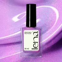 LENA LENA Breathable Holographic Nail Polish – Purple Paradise - LE259
