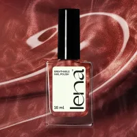 LENA LENA Breathable Holographic Nail Polish – Shisha All Night - LE254