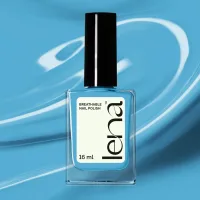 LENA LENA Breathable Nail Polish – Blue-Eyed Habibti - LE325