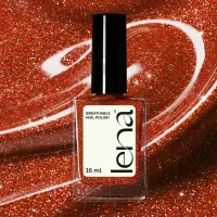 LENA LENA Breathable Nail Polish – Flash Effect – Carats For Dinner F4