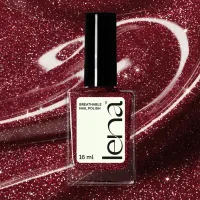 LENA LENA Breathable Nail Polish – Flash Effect – Gujrati Glitter F2