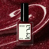 LENA LENA Breathable Nail Polish – Flash Effect – Let’s Go-a on a Date F13
