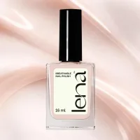 LENA LENA Breathable Nail Polish – French Manicure Base - Modest-Tea & Coffee - FR05
