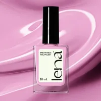 LENA LENA Breathable Nail Polish – Kashmiri Pink - LE118