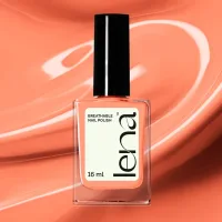 LENA LENA Breathable Nail Polish – Practice What You Peach - LE298