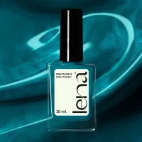 LENA LENA Breathable Nail Polish – Toe-tally Teal - LE109
