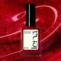 LENA LENA Breathable & Water-Permeable Halal Nail Polish with Glitter – Egyptian Couture - LE250
