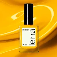 LENA LENA Breathable Nail Polish – Yellow Blush - LE88