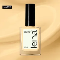 LENA LENA Matte Breathable Nail Polish – Glam Girl - LE50